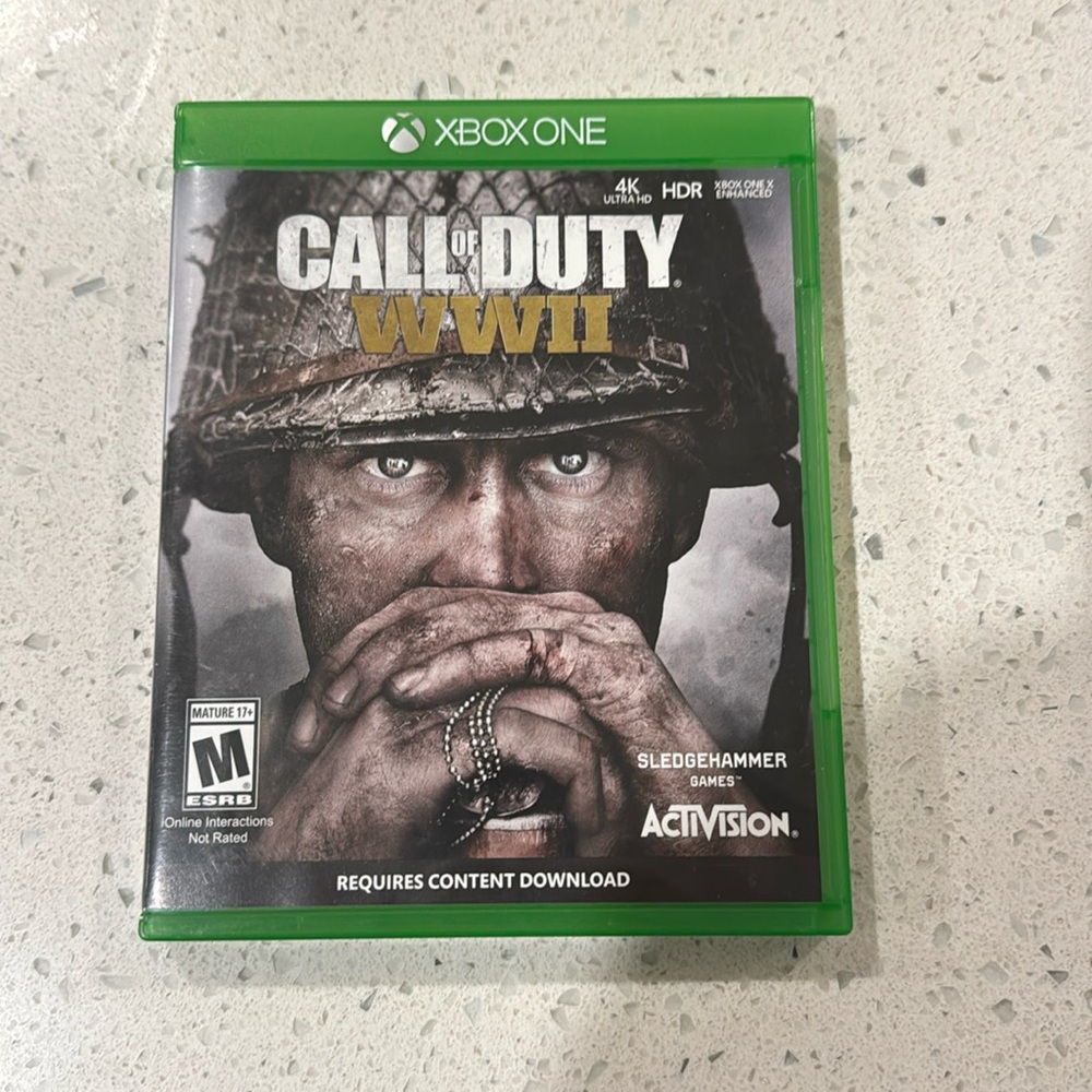 Xbox One call of duty World War 2